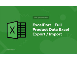 ExcelPort - Full Product Data Excel Export / Import