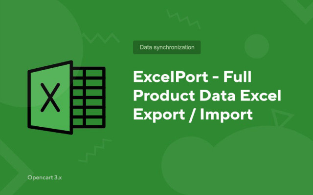 ExcelPort - Full Product Data Excel Export / Import