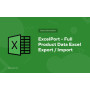 ExcelPort - Full Product Data Excel Export / Import