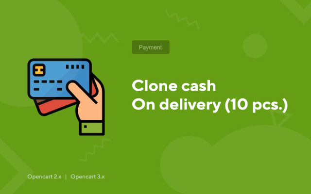 Clone cash on delivery (10 pcs.)