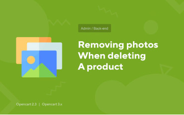 Removing photos when deleting a product