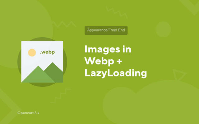 Afbeeldingen in Webp + LazyLoading