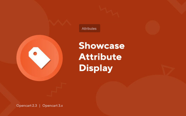 Showcase Attribute Display