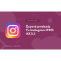 Exportujte produkty na Instagram PRO V2.3.3