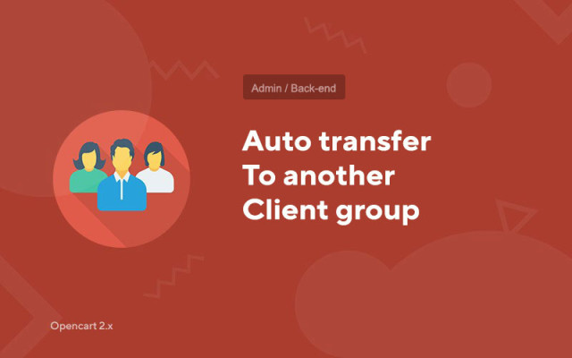 Auto transfer to another client group