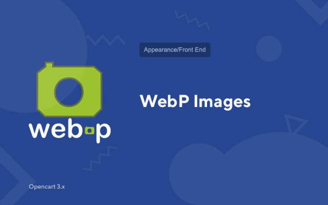 WebP-bilder för Opencart 3